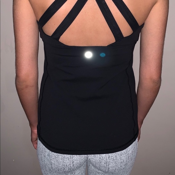 •SOLD•Lululemom Double Strap Criss Cross Tank Top - Picture 4 of 7